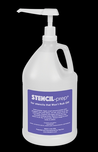 Stencil-prep Gallon